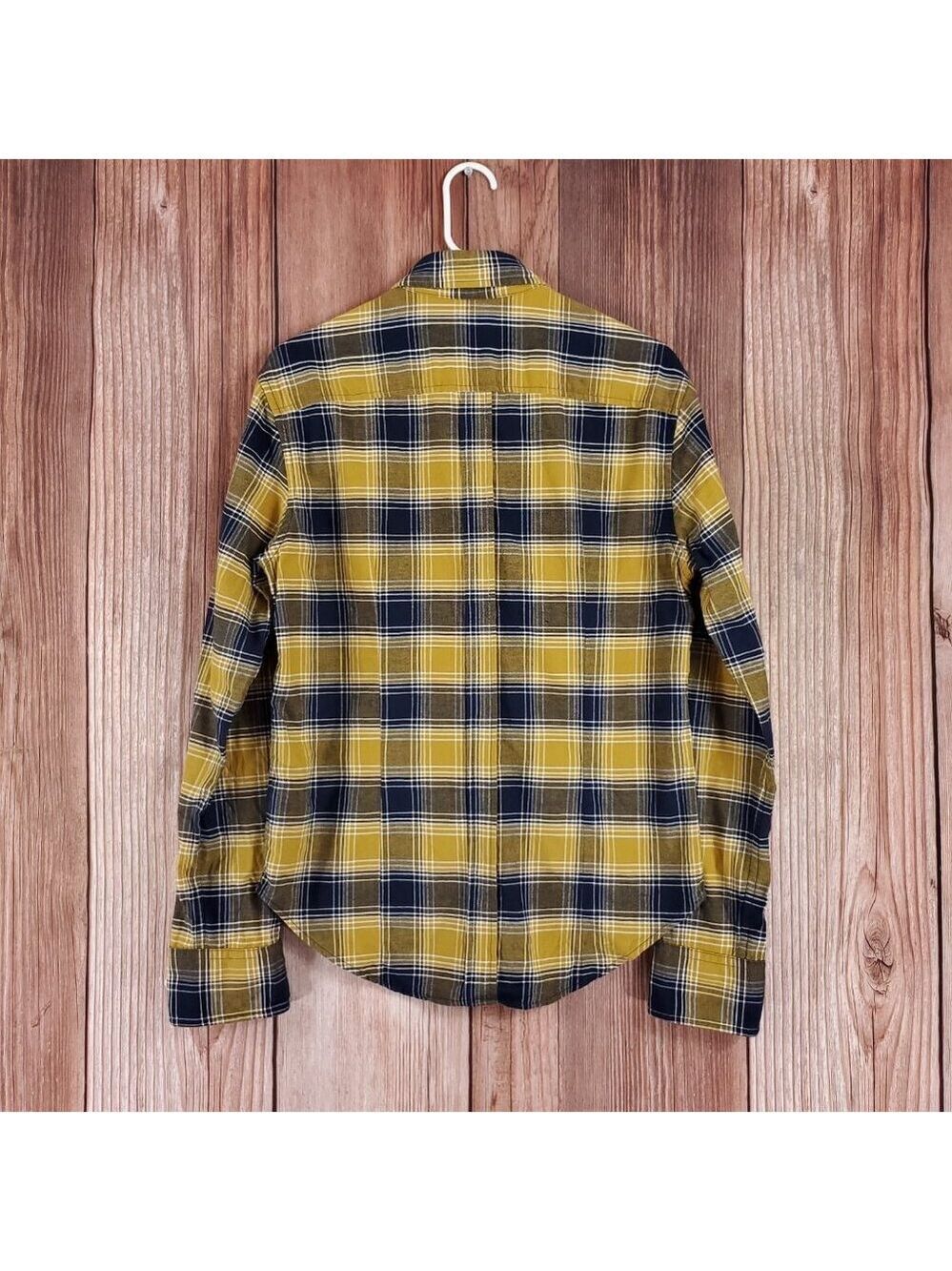 Band of Outsiders Mens Size 2 Medium Plaid LS Button Down Shirt USA Made - Picture 2 of 11